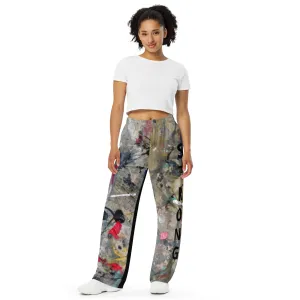 Art unisex wide-leg pants