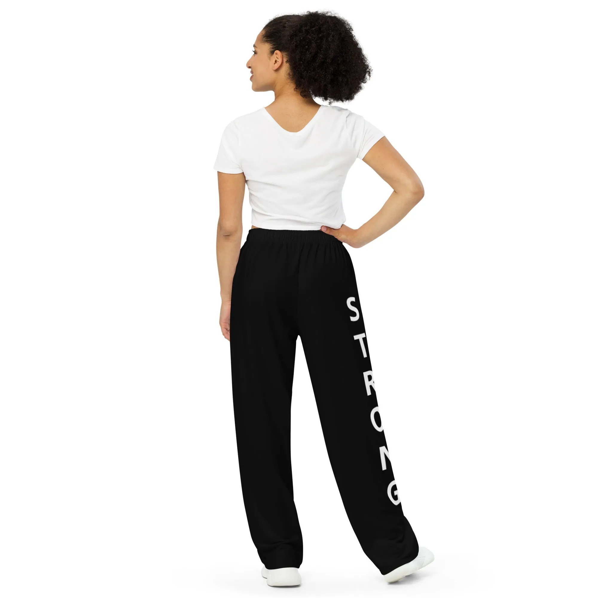Art unisex wide-leg pants