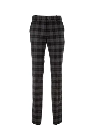 Balenciaga Tailored Check Trousers