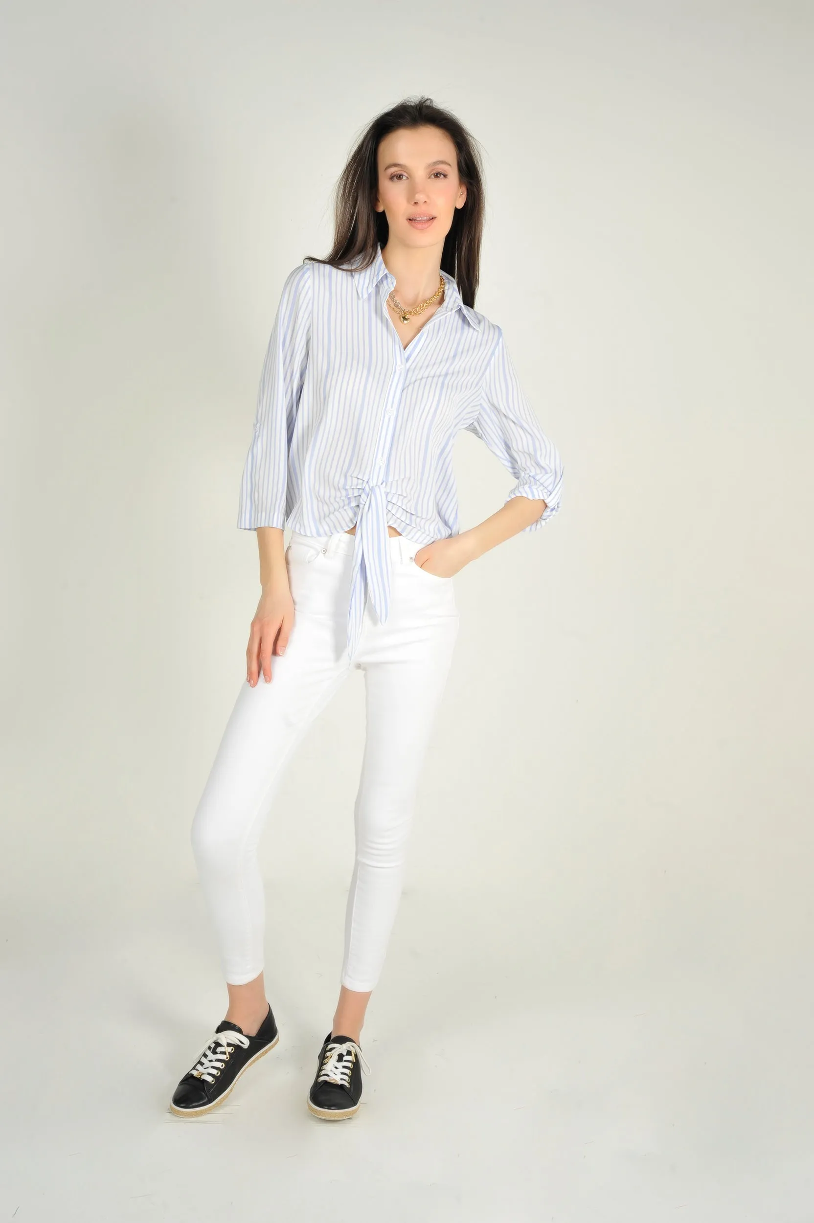 Blouse courte imprimée - ARABELLELX1 - (E-C3)