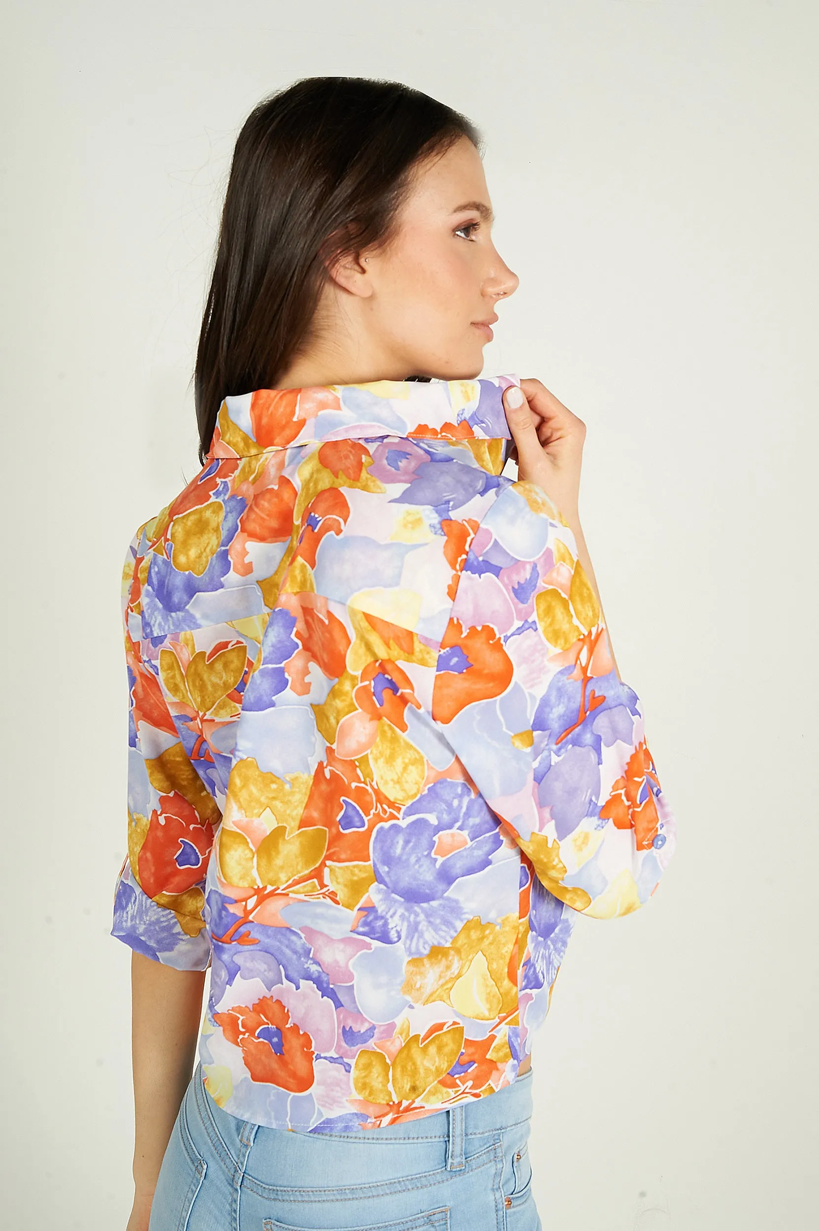 Blouse courte imprimée - ARABELLELX1 - (E-C3)