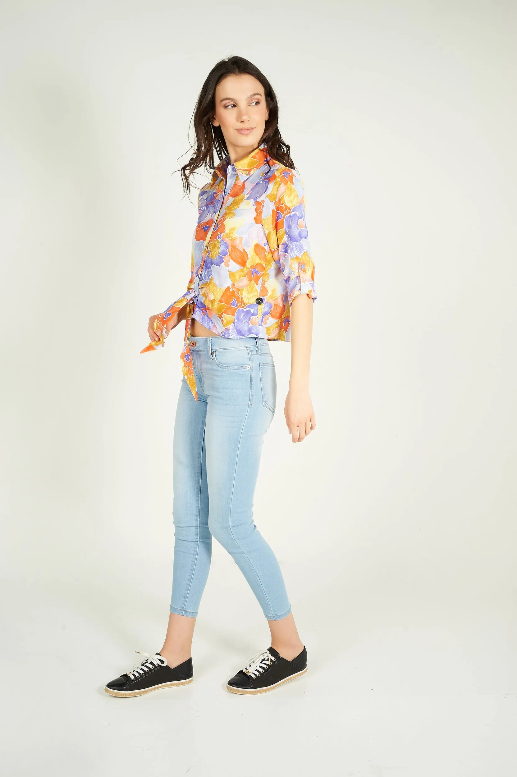 Blouse courte imprimée - ARABELLELX1 - (E-C3)