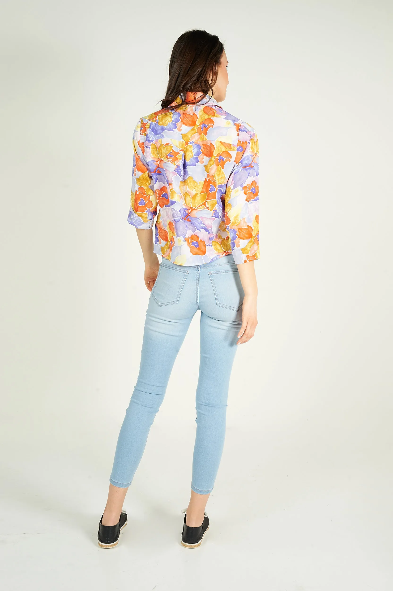 Blouse courte imprimée - ARABELLELX1 - (E-C3)