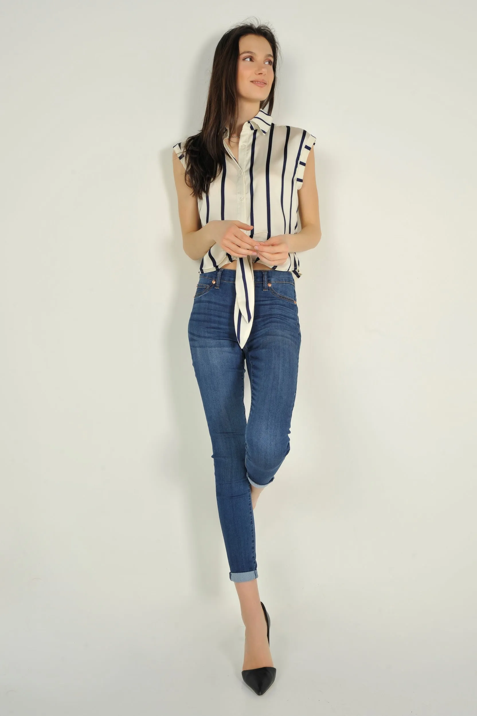 Blouse imprimée sans manches - ARABELLETSX1 - (E-C4)