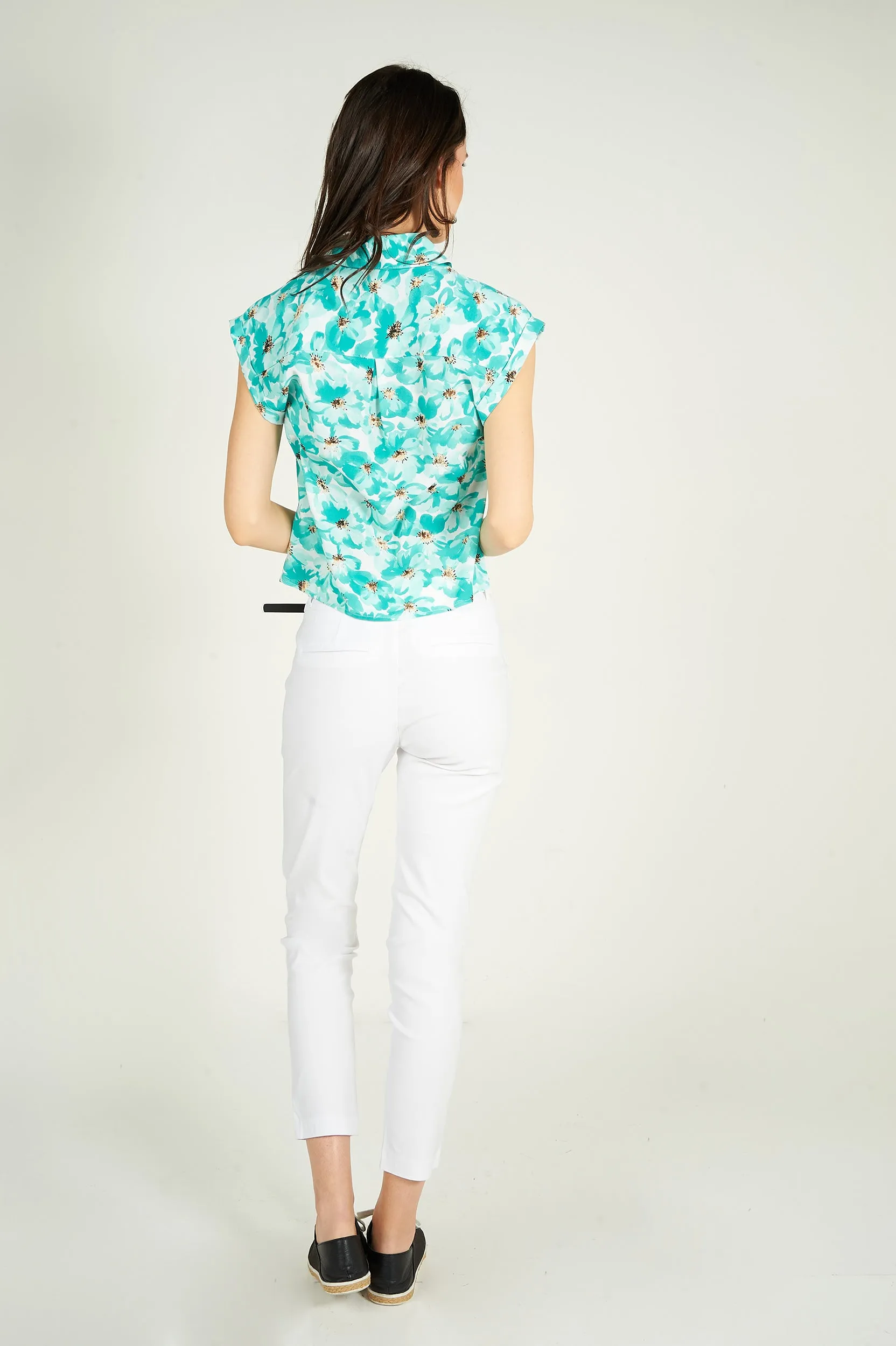 Blouse imprimée sans manches - ARABELLETSX1 - (E-C4)