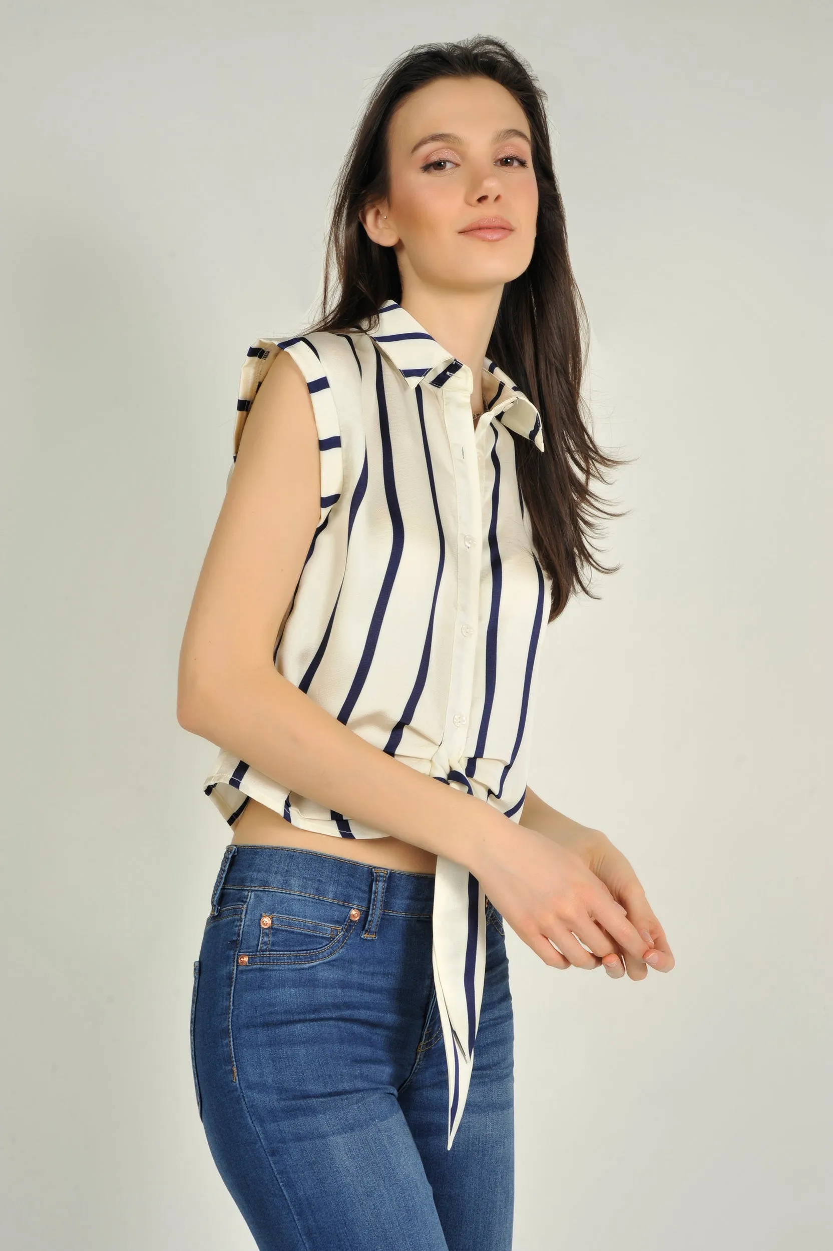 Blouse imprimée sans manches - ARABELLETSX1 - (E-C4)