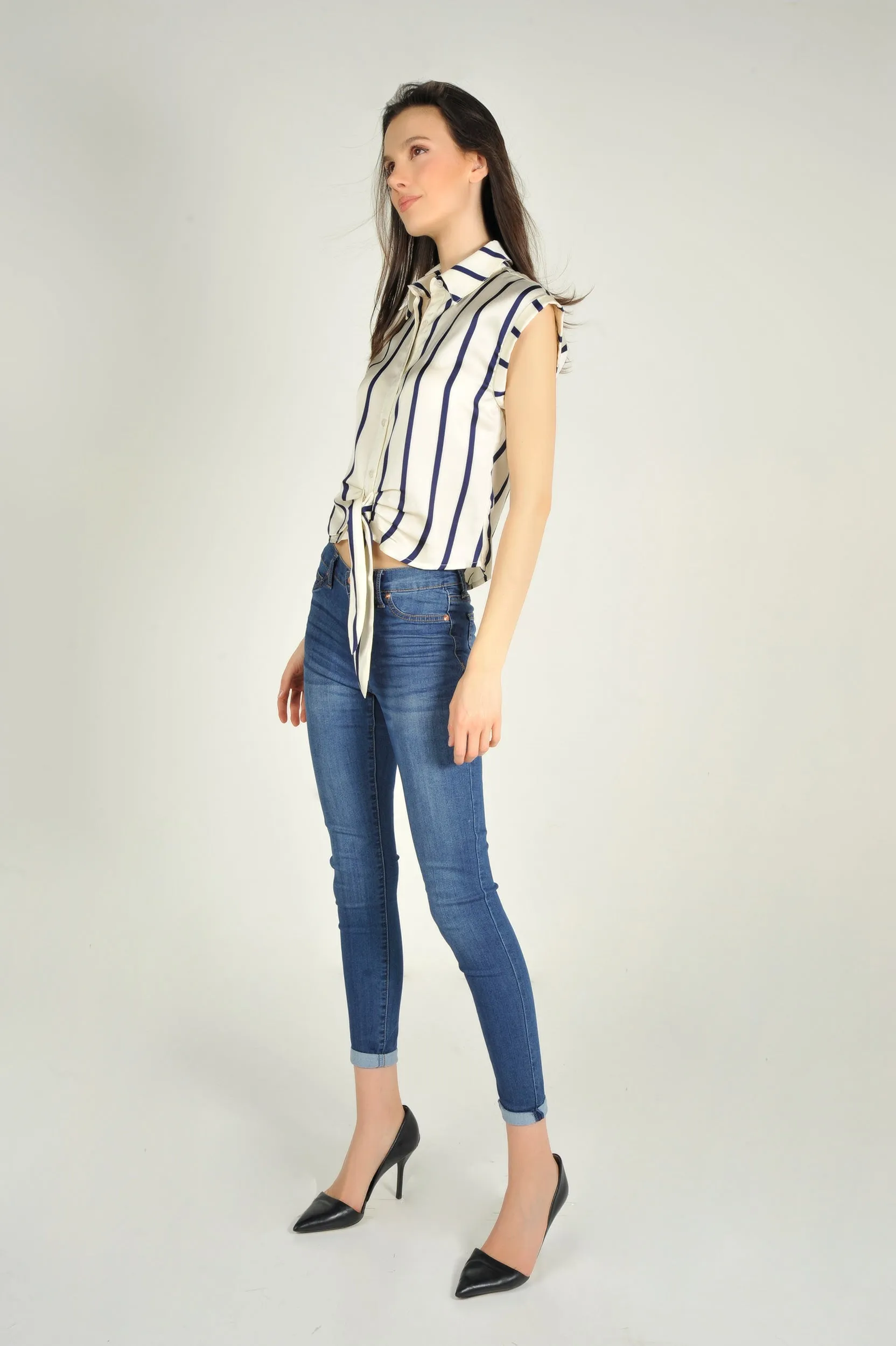 Blouse imprimée sans manches - ARABELLETSX1 - (E-C4)