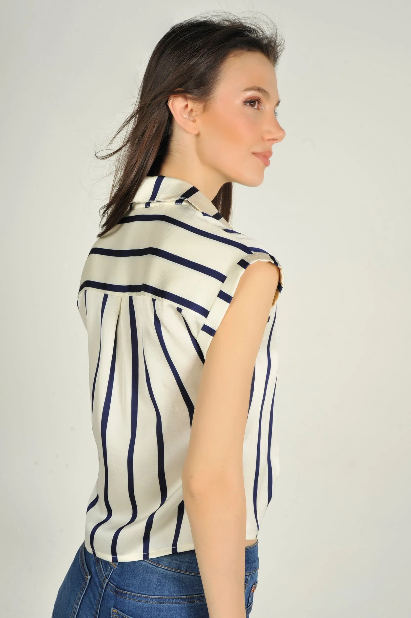 Blouse imprimée sans manches - ARABELLETSX1 - (E-C4)