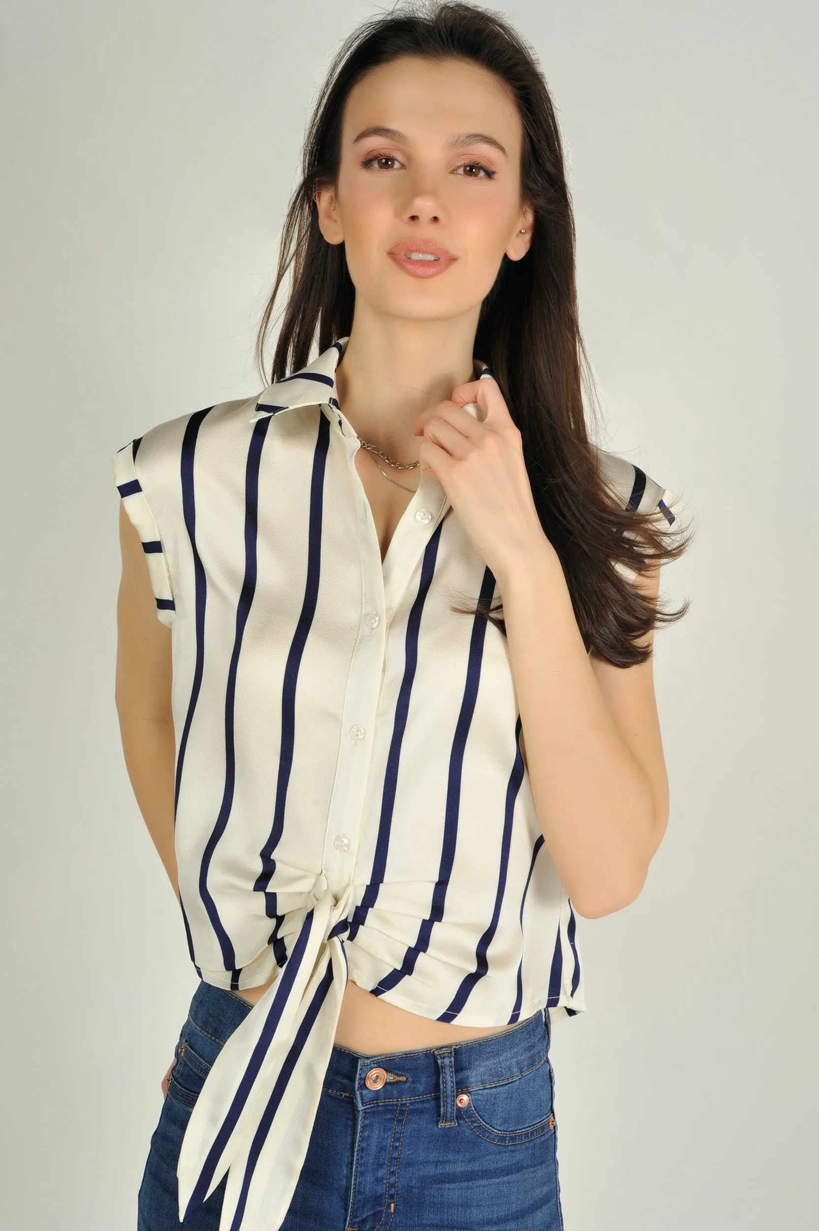Blouse imprimée sans manches - ARABELLETSX1 - (E-C4)