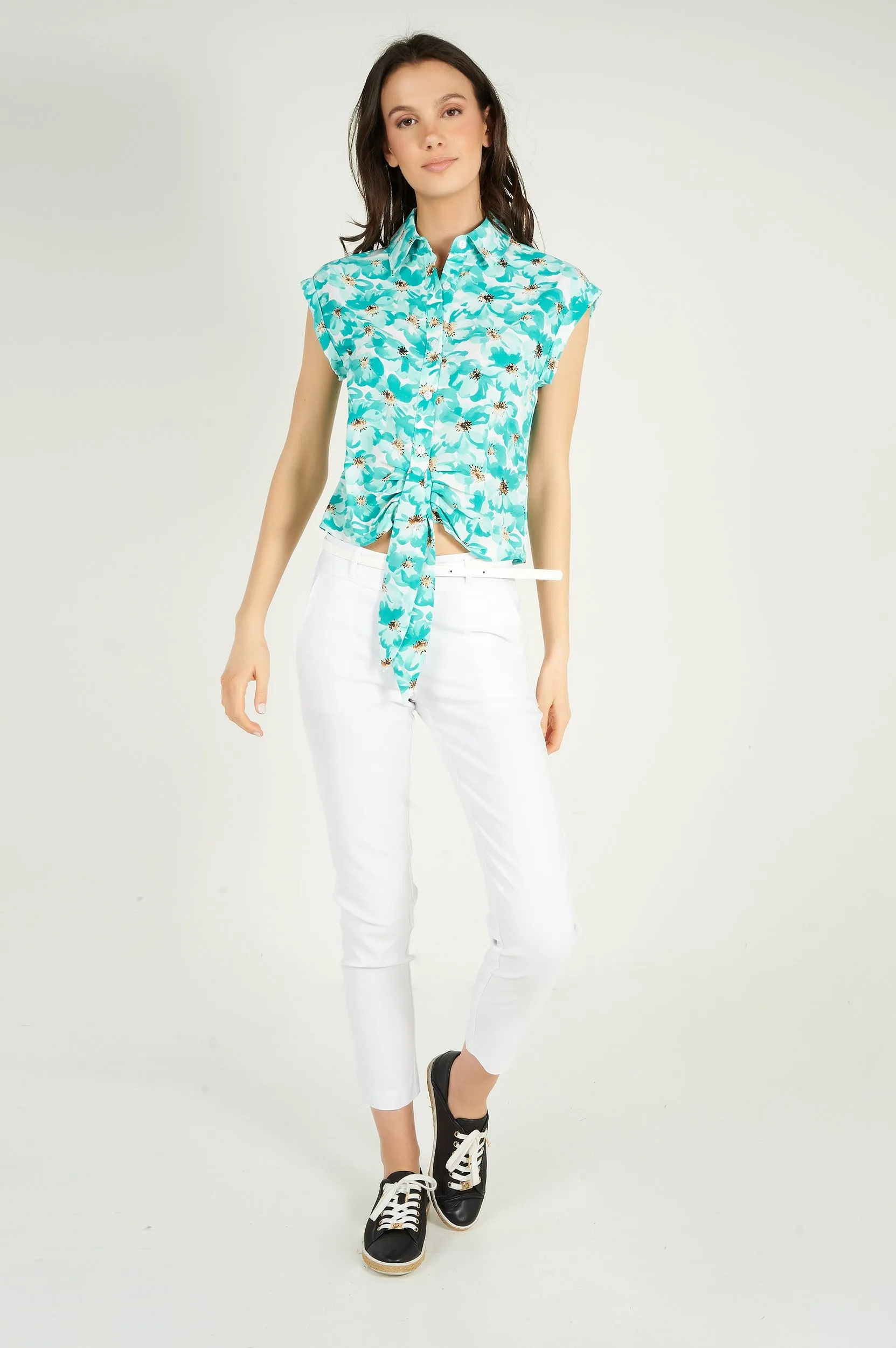 Blouse imprimée sans manches - ARABELLETSX1 - (E-C4)