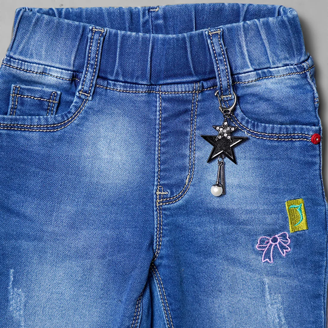 Blue Jeggings for Girls