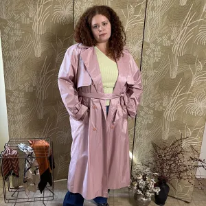 British Mist 1980s Trench Coat