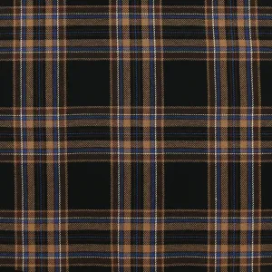 Brushed Cotton Plaid - NOAH - 026 - Black