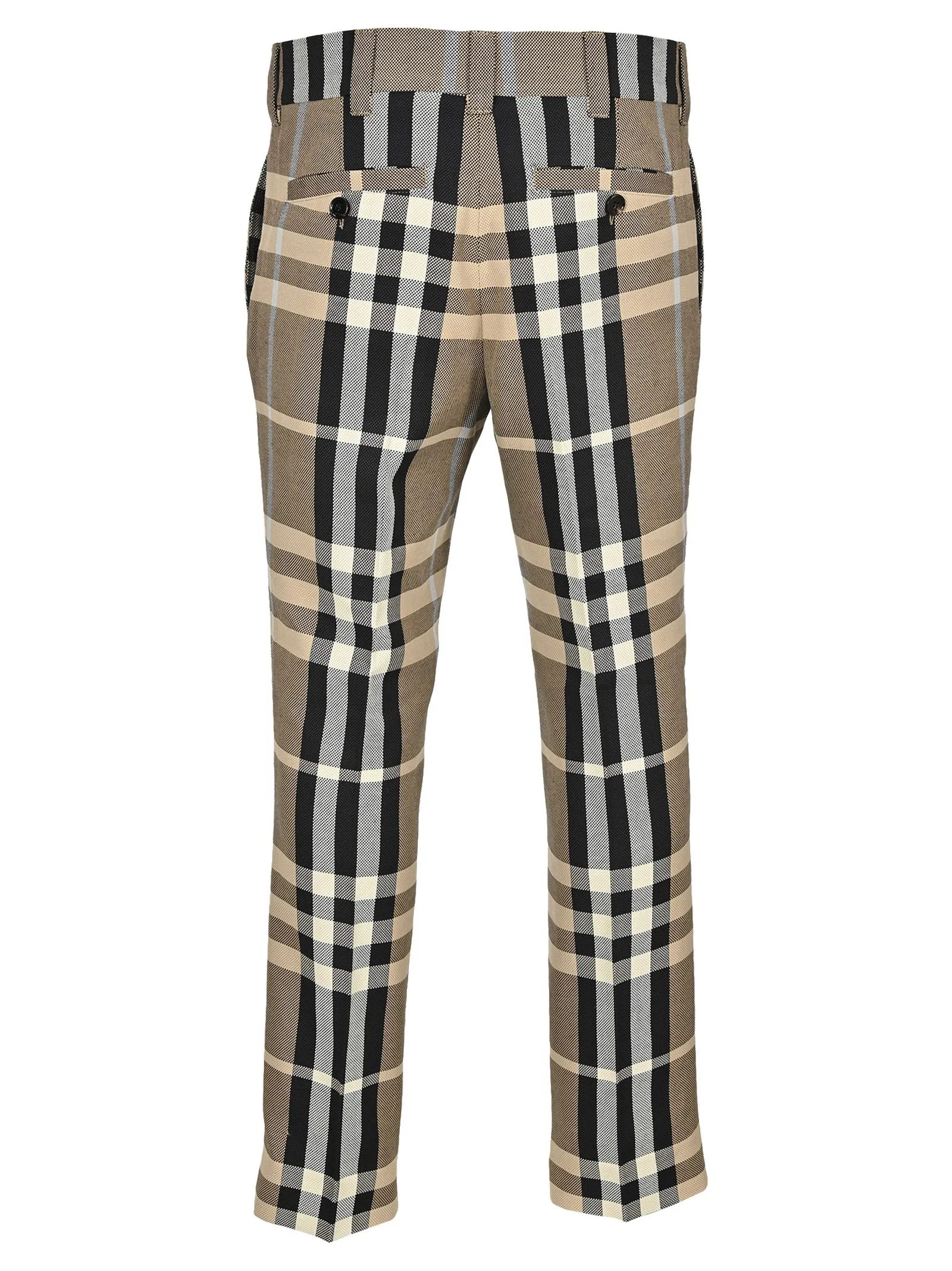 Burberry Checked Tailored Trousers