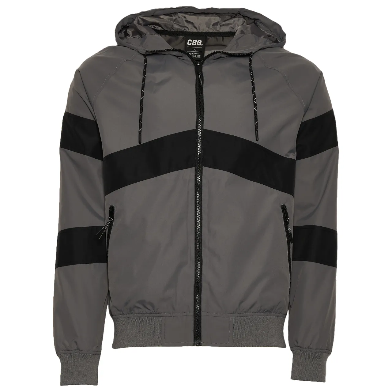 CSG Blitz Wind Breaker Jacket Gray/Black 1808164