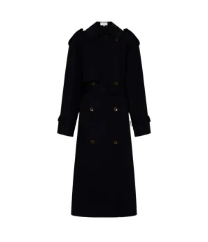 Essential Trench in Washed Black