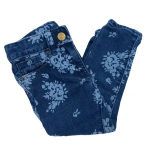 Floral Denim Jeggings