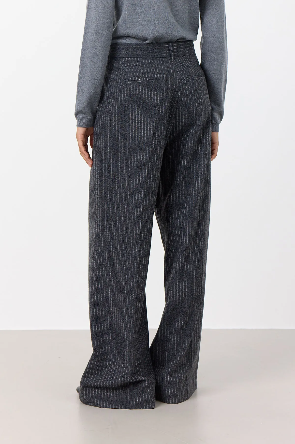Iris Pant Dark Grey Melange