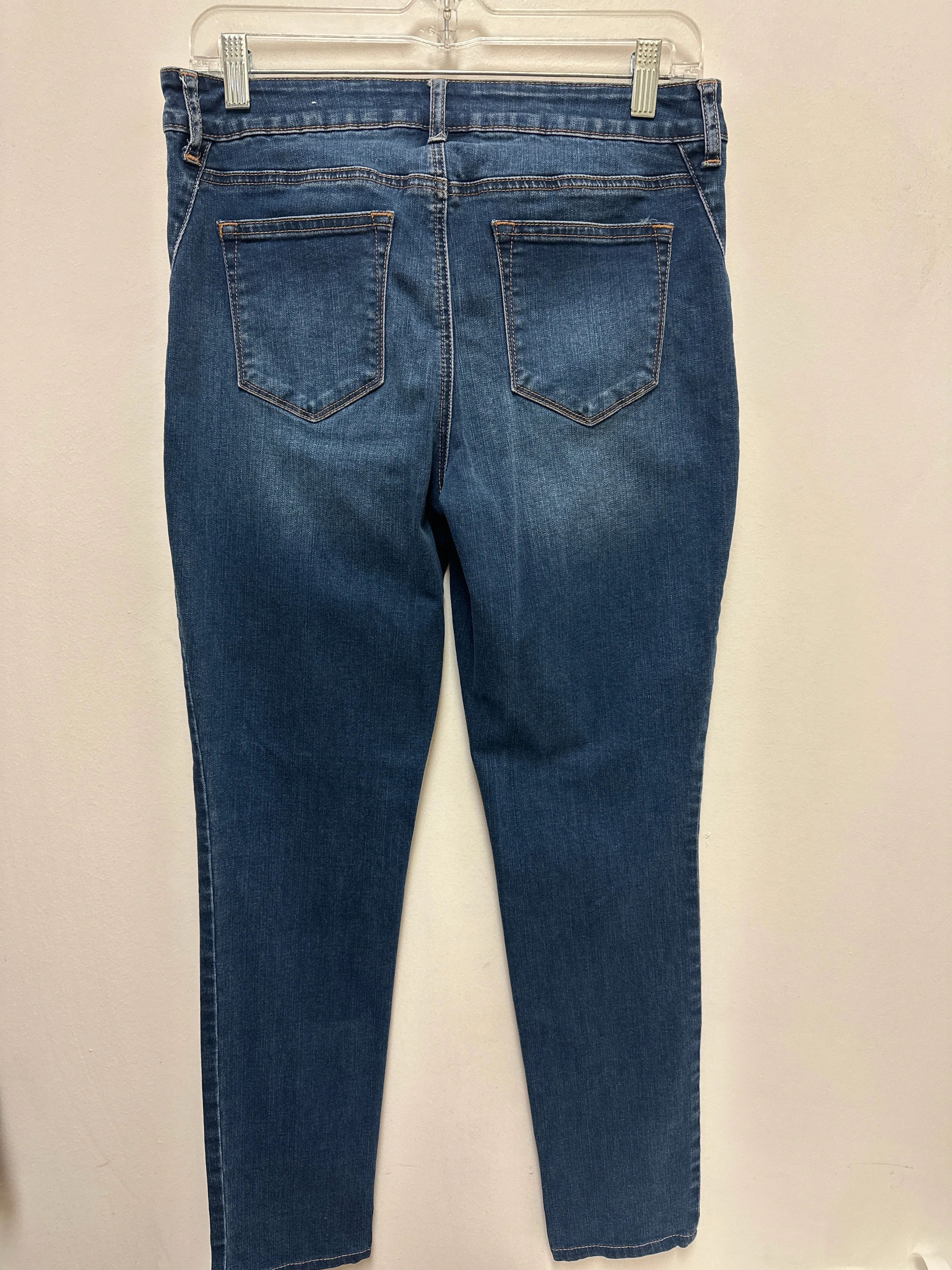 Jeans Jeggings By Chicos In Blue Denim, Size: 6
