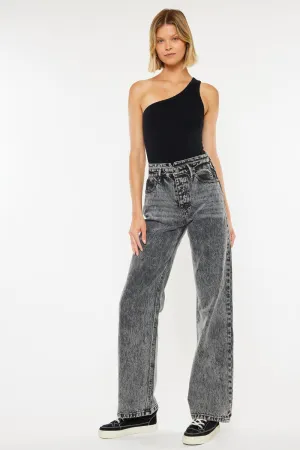 Kancan Ingrid High Rise Wide Leg Flare