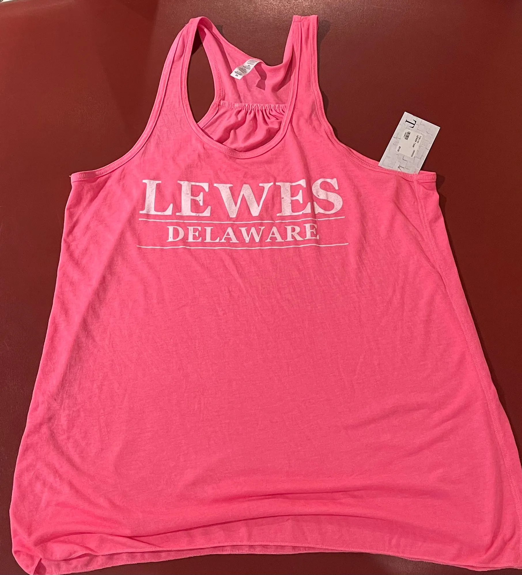 Lewes Tank In Pink