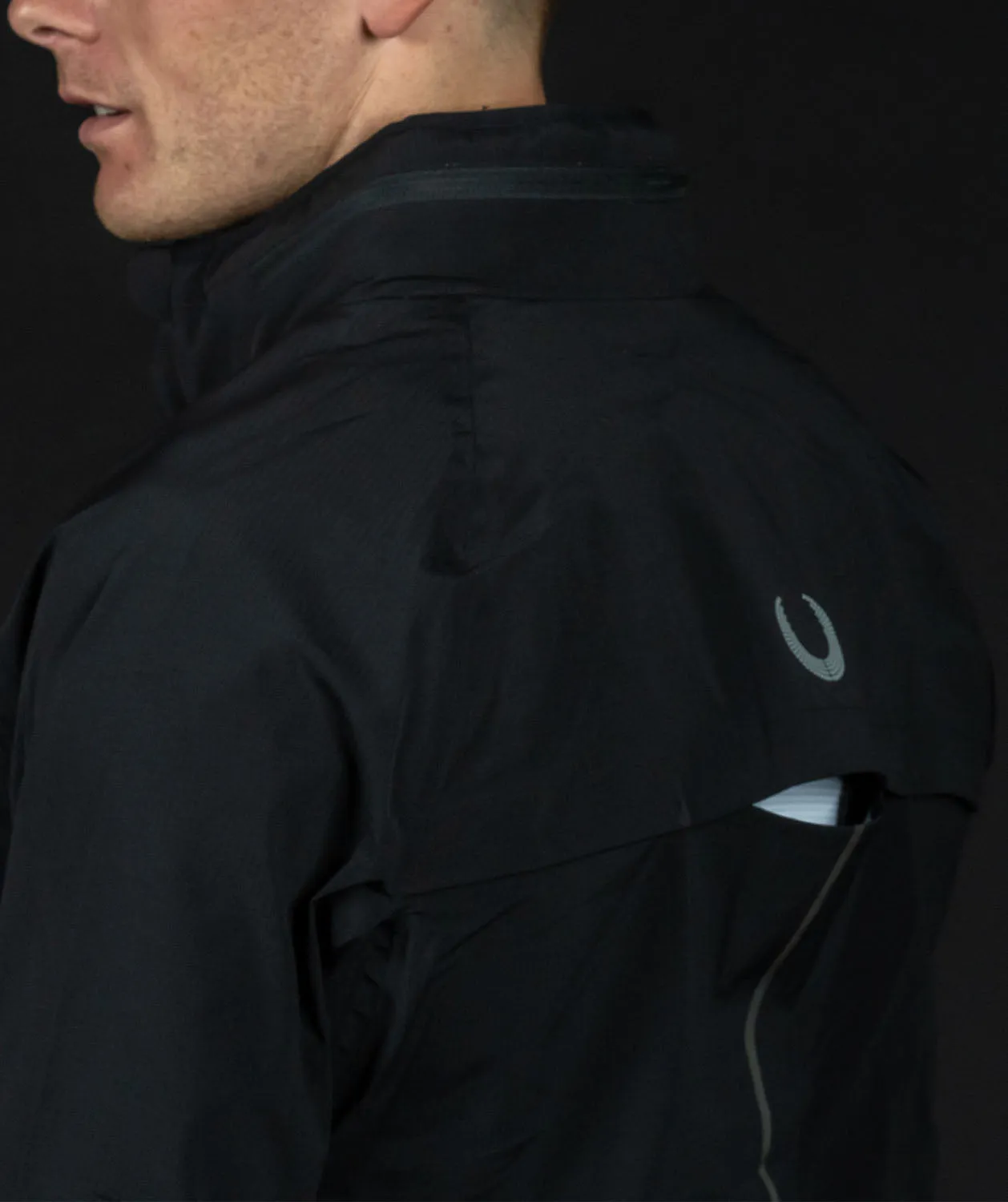 Men's Cirrus Rain Jacket - Black