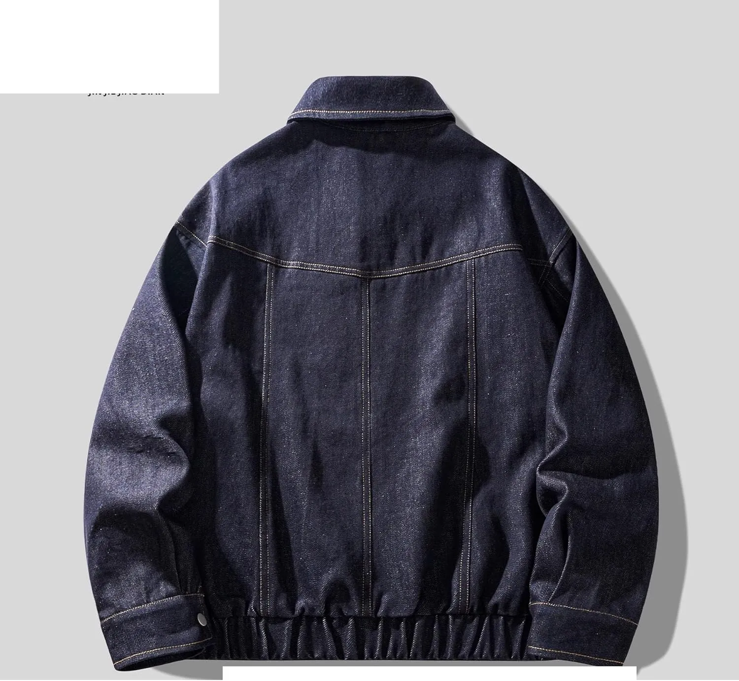 Men's Denim Jacket American Retro Spring Autumn Casual Coat