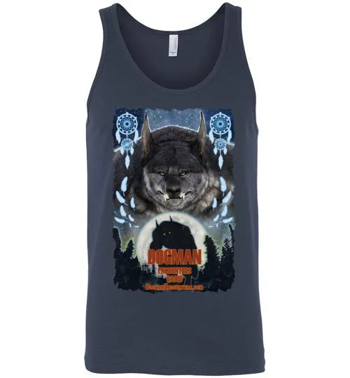 Men's Dogman Encounters Pathfinder Collection Tank Top (design 3, with ripped border)