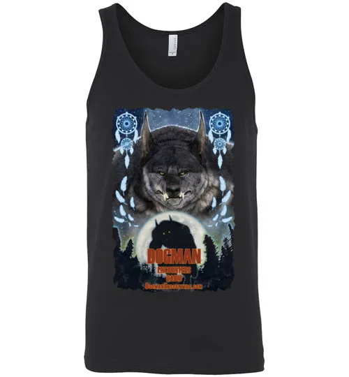 Men's Dogman Encounters Pathfinder Collection Tank Top (design 3, with ripped border)