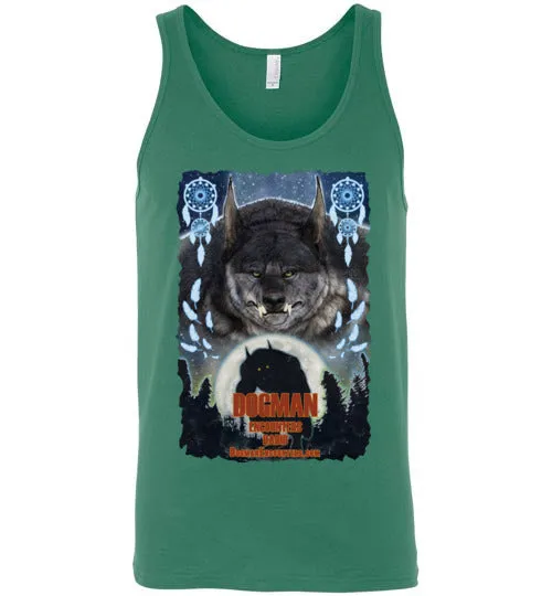 Men's Dogman Encounters Pathfinder Collection Tank Top (design 3, with ripped border)