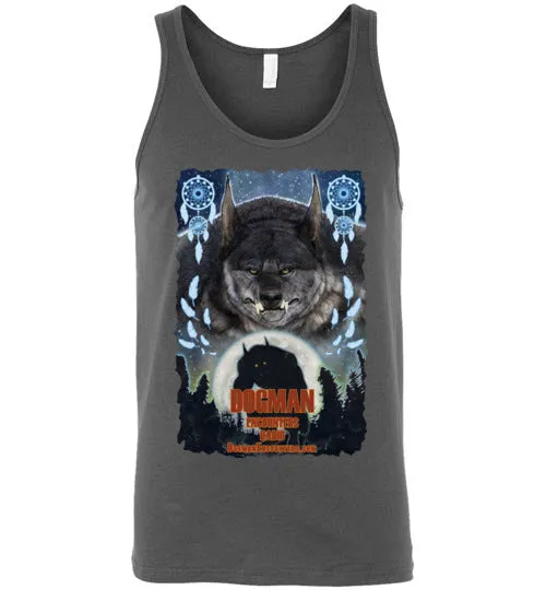 Men's Dogman Encounters Pathfinder Collection Tank Top (design 3, with ripped border)