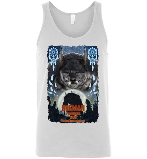 Men's Dogman Encounters Pathfinder Collection Tank Top (design 3, with ripped border)