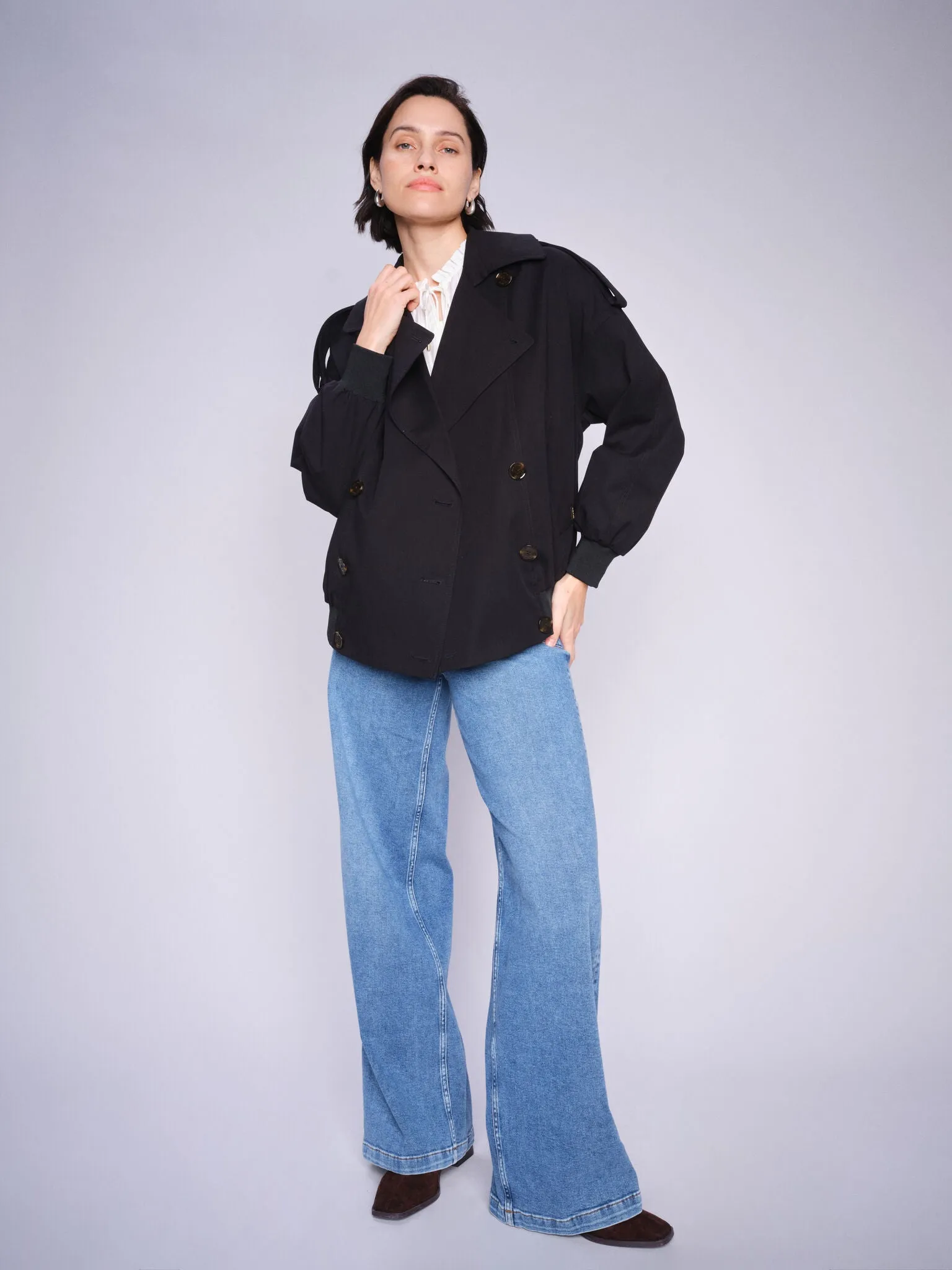 MMZabi Trench Bomber Jacket