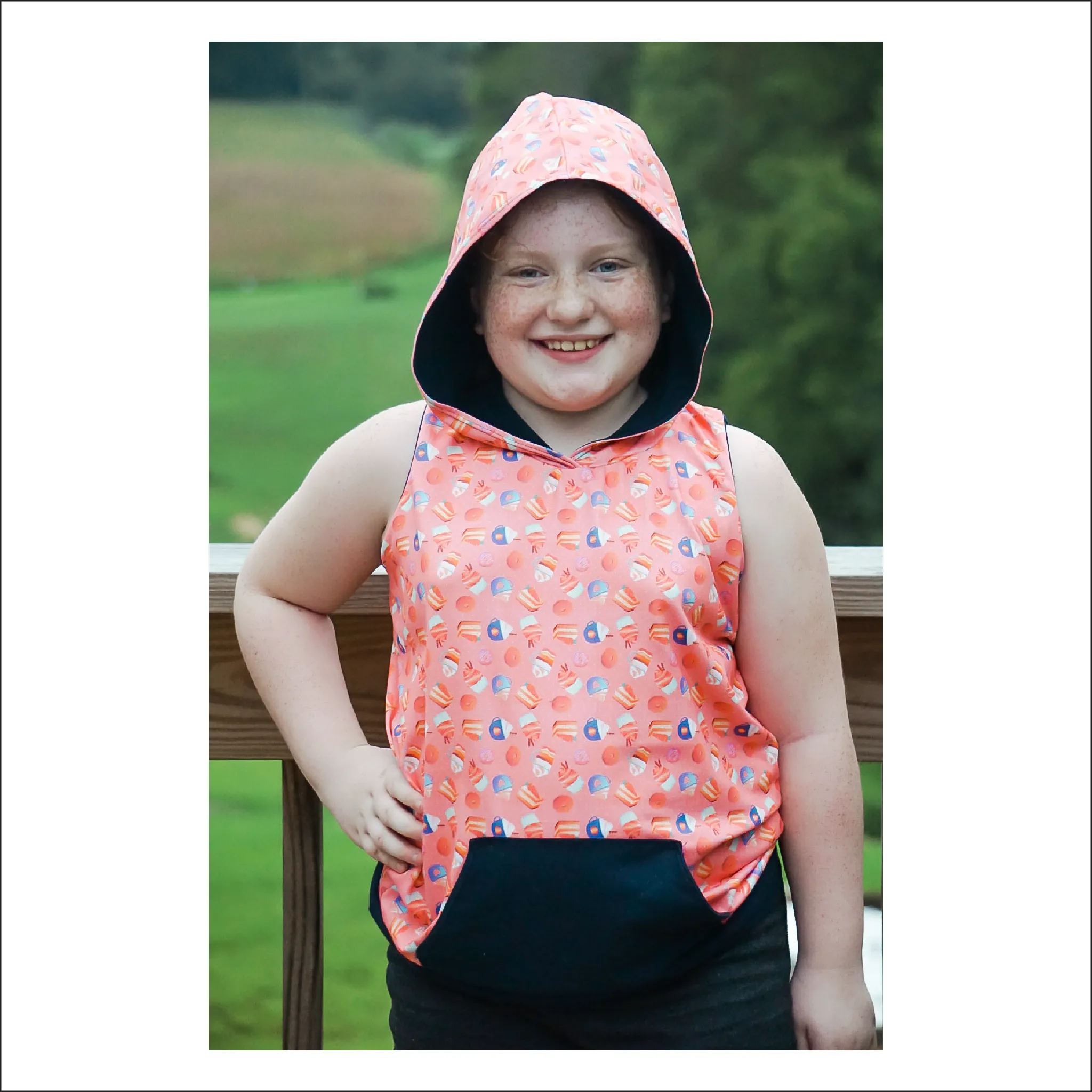 Northlake Tank   Muscle Tank | Newborn to Big Kid Sizes NB-18 | Beginner Level Sewing Pattern