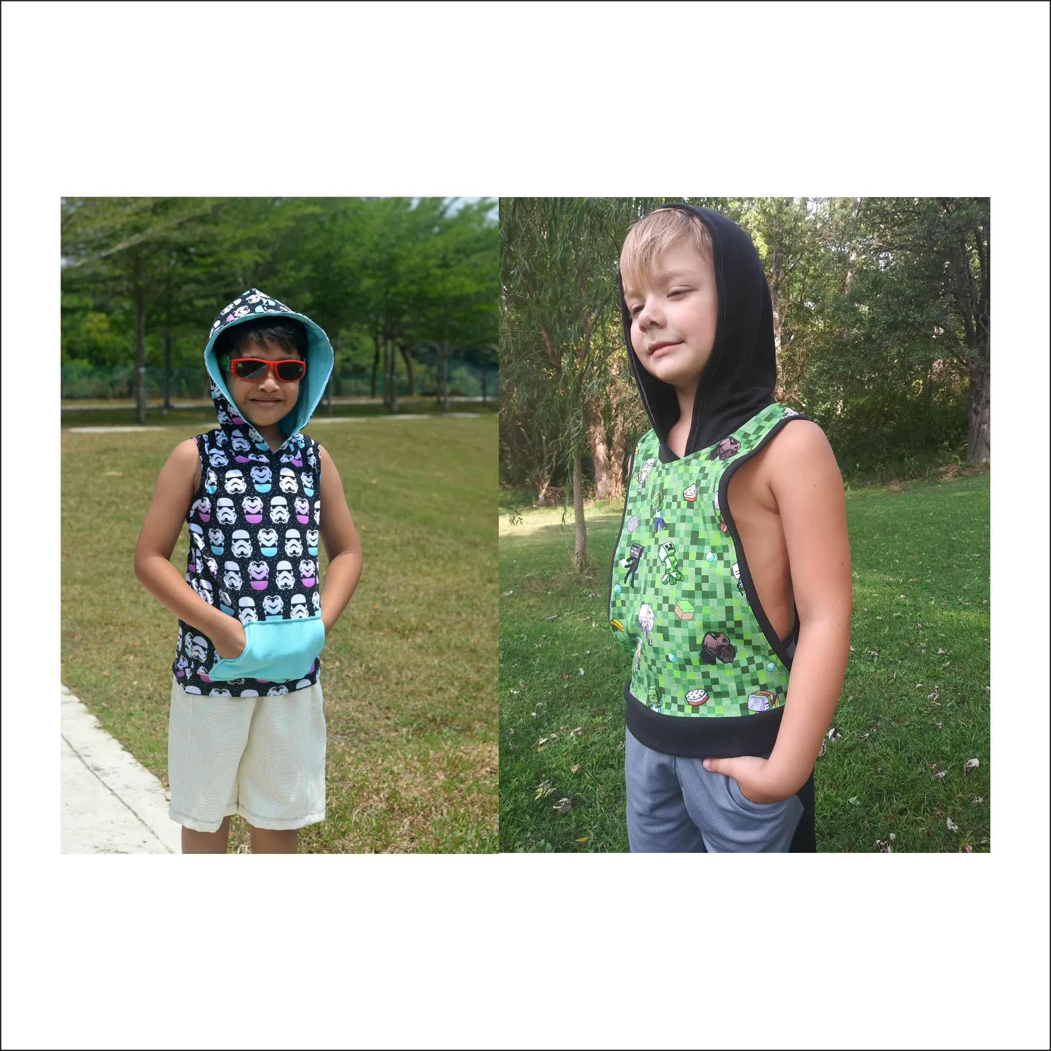 Northlake Tank   Muscle Tank | Newborn to Big Kid Sizes NB-18 | Beginner Level Sewing Pattern