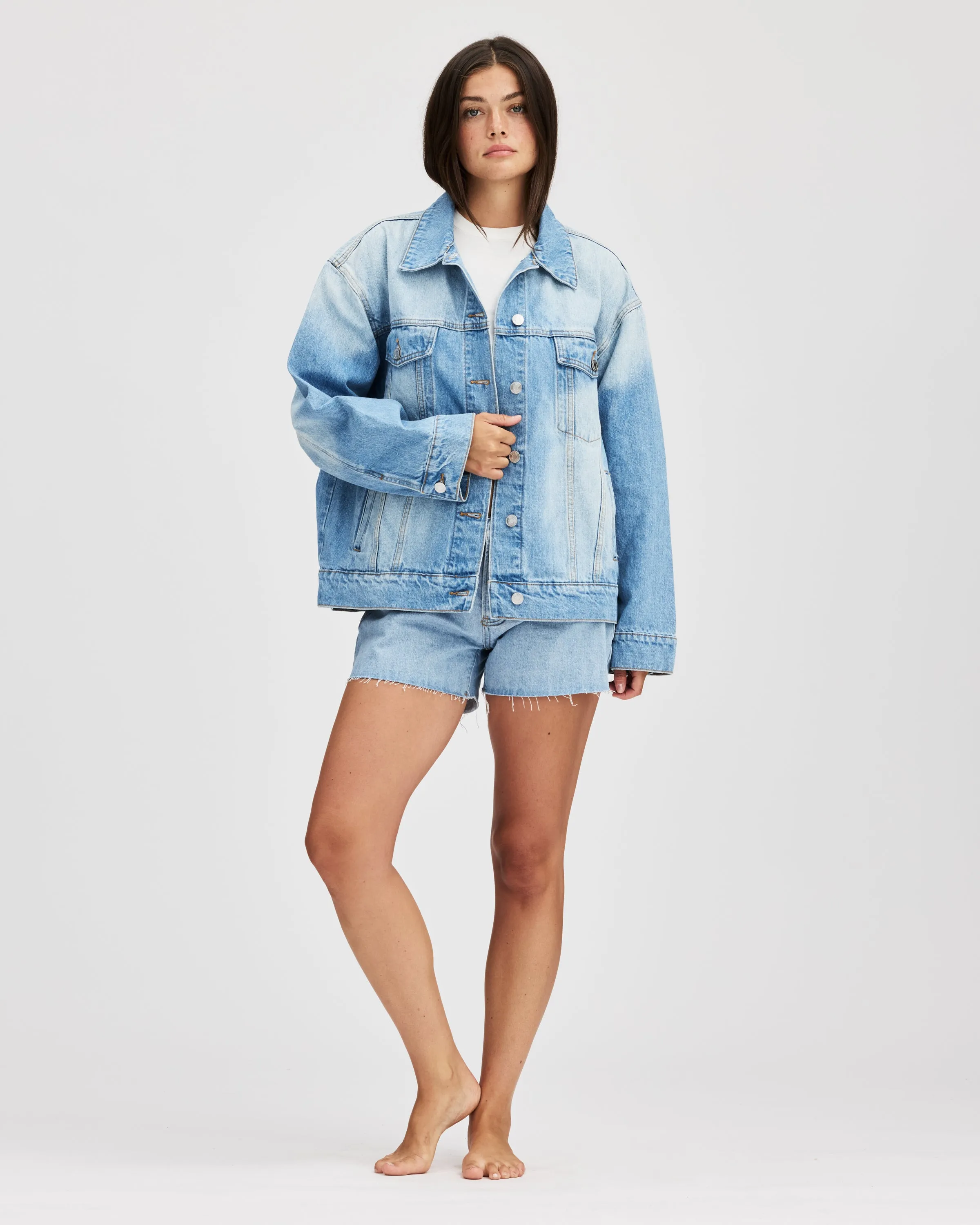 Oversized Jean Jacket