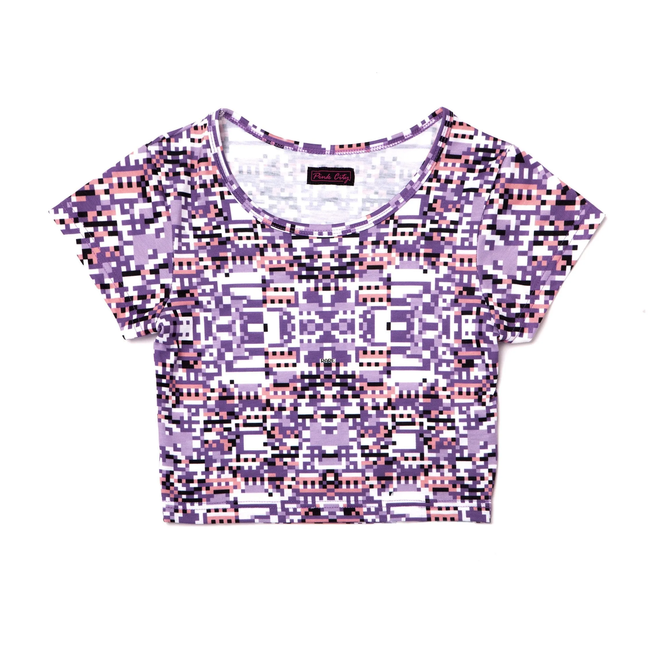 "RARE PIXEL" crop top