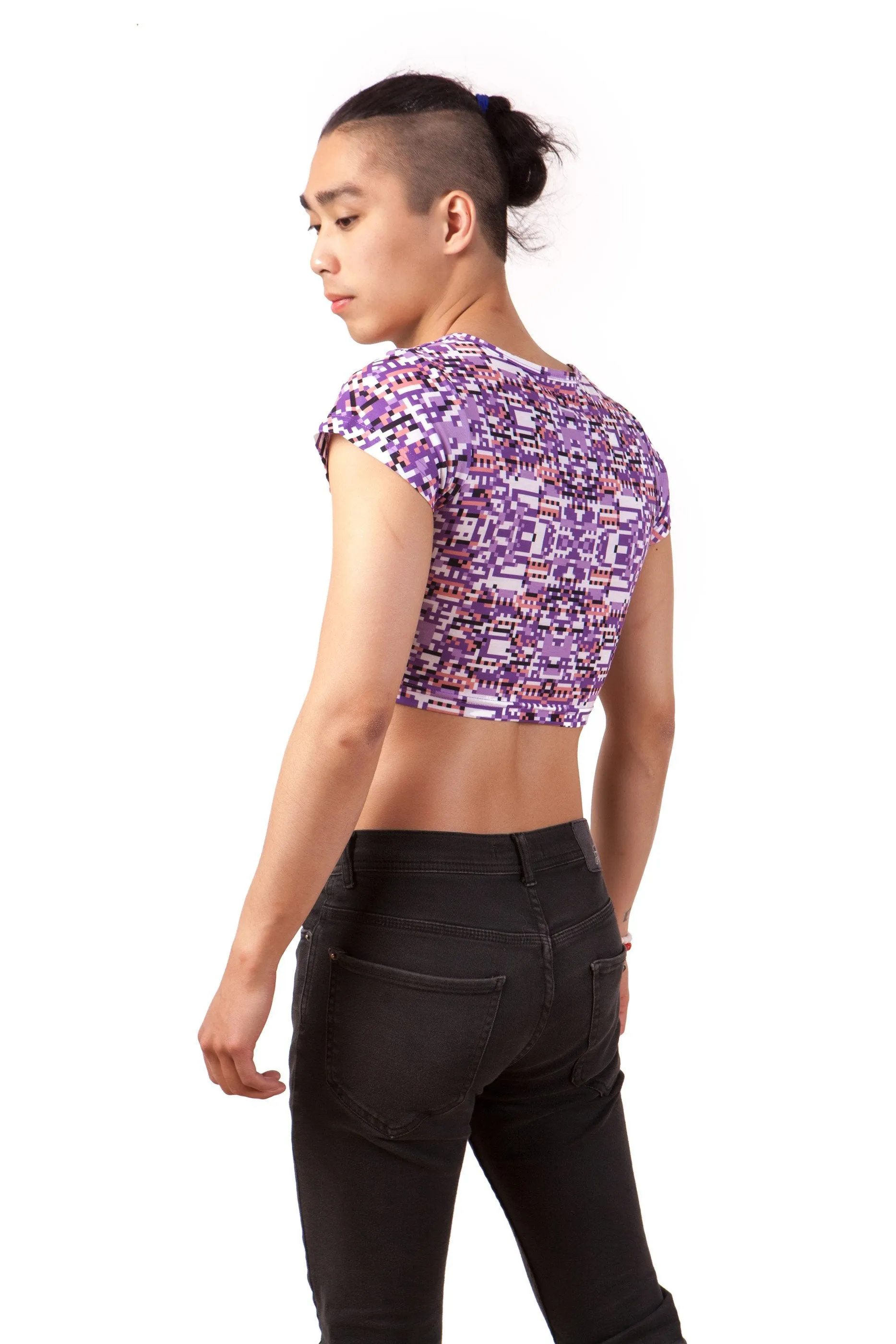 "RARE PIXEL" crop top