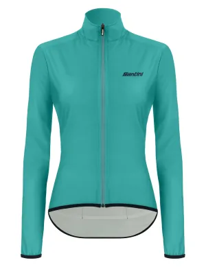 Santini Women's Nebula Puro Wind Jacket - Aqua