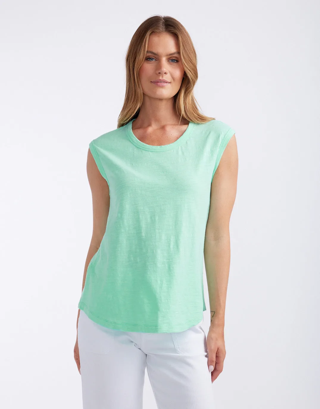 Summer Cali Tank - Honeydew Mint