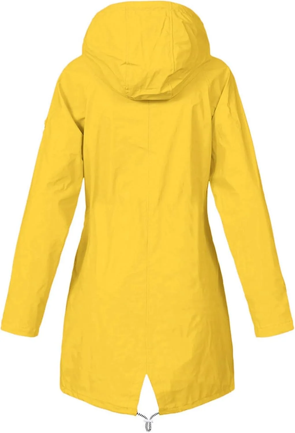 Women's Lightweight Raincoat 2024 casual Waterproof Windbreaker Striped Climbing Outdoor Hooded Trench Coats